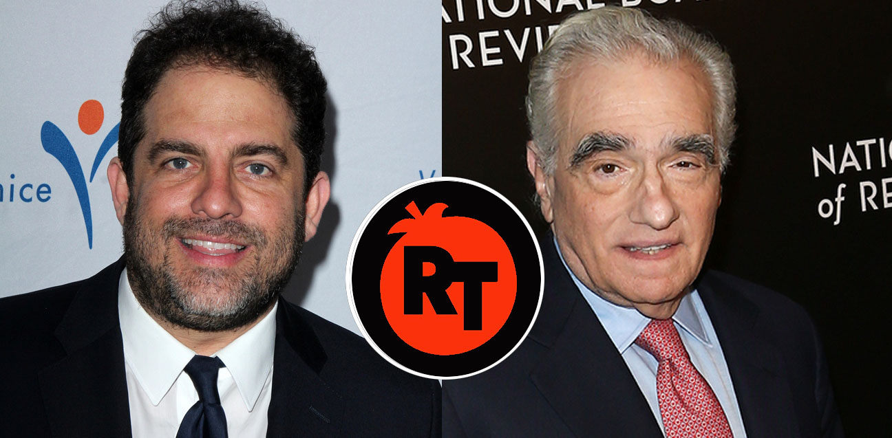 Blasting Rotten Tomatoes: film directors Brett Ratner (L) and Martin Scorsese (R) have expressed their concern about the American review-aggregation website.