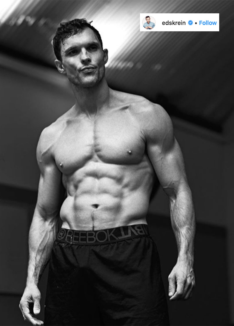 We know that Ed Skrein can pull off the darker characters, some with villainous intent, like, Ajax in DEADPOOL.