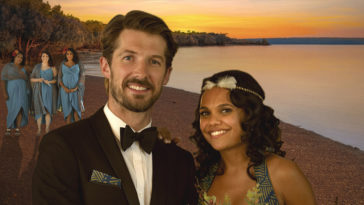 Movie poster art for TOP END WEDDING (2019)