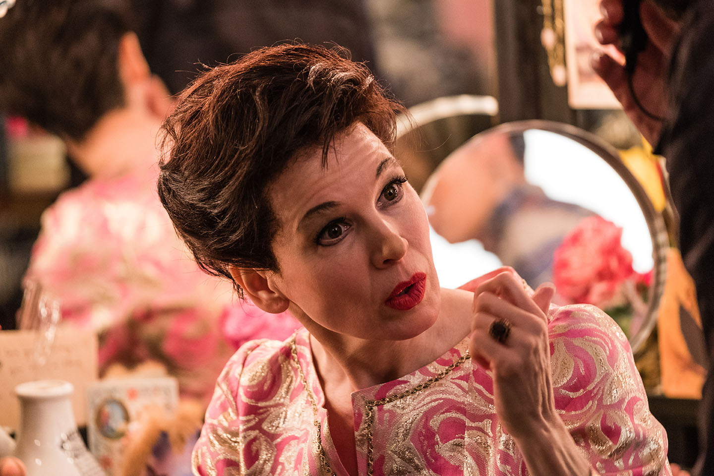 JUDY movie. Actress Renée Zellweger as Judy Garland