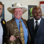Larry Hagman honored for outstanding contribution to environmental education and the promotion of solar energy.