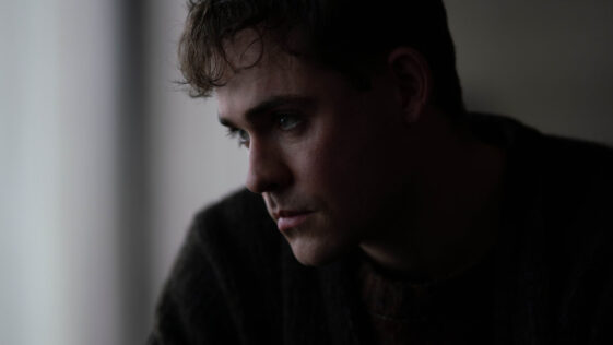 Dacre Montgomery as Jack in the gothic psychological drama Went Up the Hill (2025).